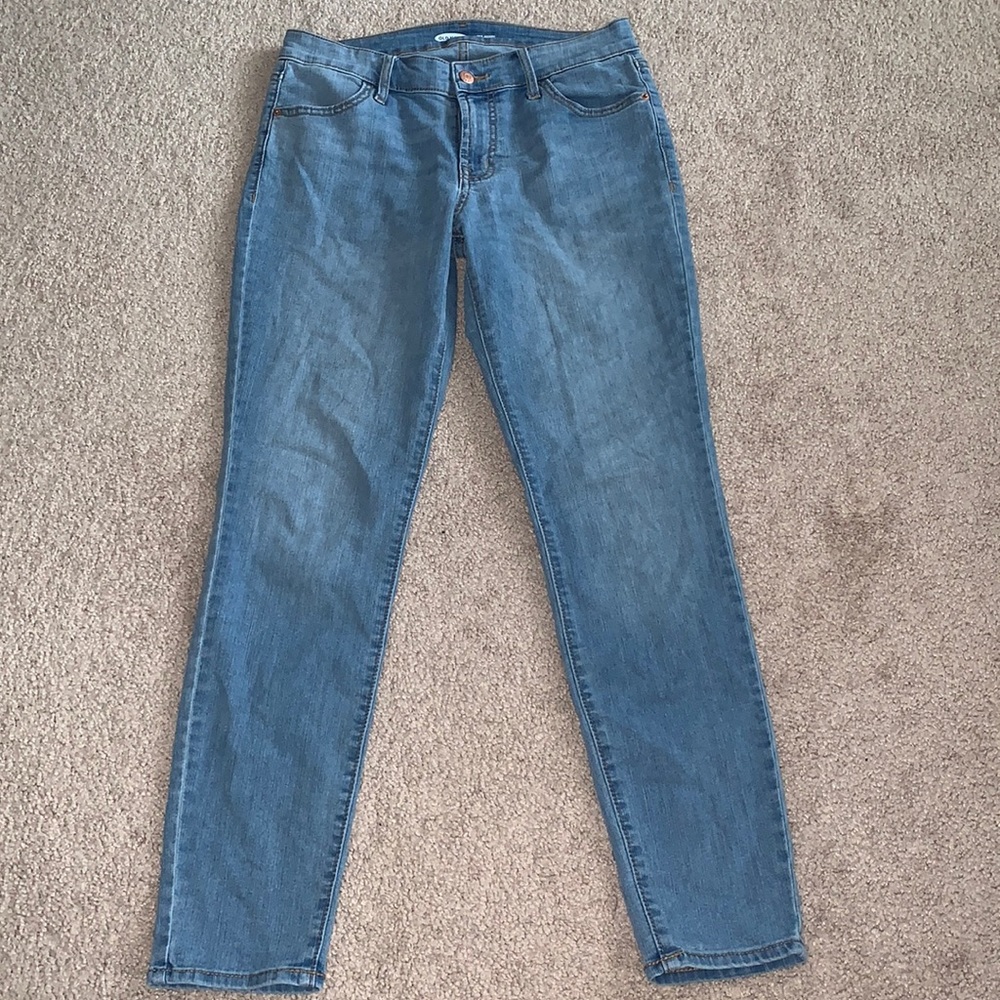 Light Wash Super Skinny Jeans